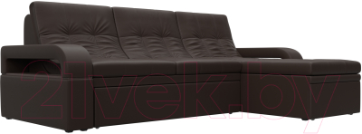 Диван угловой Лига Диванов Лига-035 правый / 121508 - фото