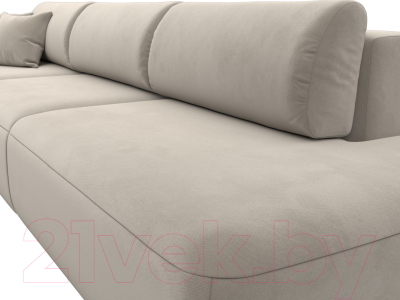 Диван Лига Диванов Лига-036 Модерн Лонг подлокотник слева / 121347L