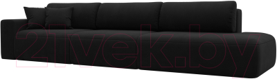 Диван Лига Диванов Лига-036 Модерн Лонг подлокотник слева / 121348L - фото