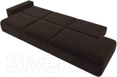 Диван Лига Диванов Лига-036 Модерн Лонг подлокотник слева / 121349L