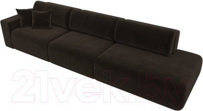 Диван Лига Диванов Лига-036 Модерн Лонг подлокотник слева / 121349L