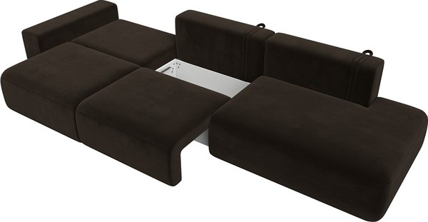 Диван Лига Диванов Лига-036 Модерн Лонг подлокотник слева / 121349L