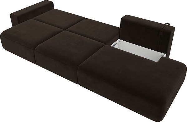 Диван Лига Диванов Лига-036 Модерн Лонг подлокотник слева / 121349L