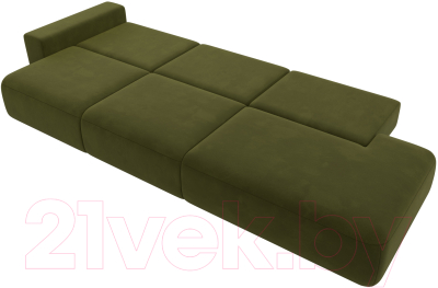 Диван Лига Диванов Лига-036 Модерн Лонг подлокотник слева / 121351L