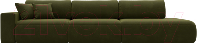 Диван Лига Диванов Лига-036 Модерн Лонг подлокотник слева / 121351L