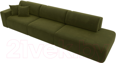 Диван Лига Диванов Лига-036 Модерн Лонг подлокотник слева / 121351L