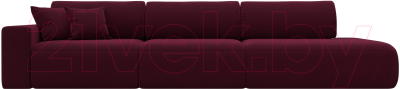 Диван Лига Диванов Лига-036 Модерн Лонг подлокотник слева / 121352L