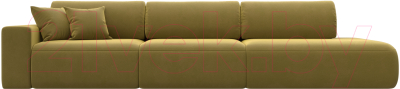Диван Лига Диванов Лига-036 Модерн Лонг подлокотник слева / 121353L