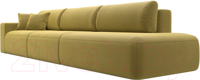 Диван Лига Диванов Лига-036 Модерн Лонг подлокотник слева / 121353L