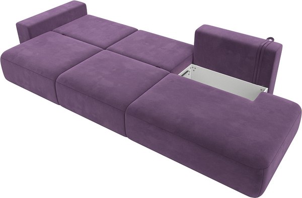 Диван Лига Диванов Лига-036 Модерн Лонг подлокотник слева / 121355L