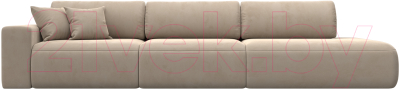Диван Лига Диванов Лига-036 Модерн Лонг подлокотник слева / 121356L