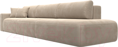 Диван Лига Диванов Лига-036 Модерн Лонг подлокотник слева / 121356L