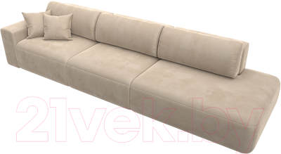 Диван Лига Диванов Лига-036 Модерн Лонг подлокотник слева / 121356L