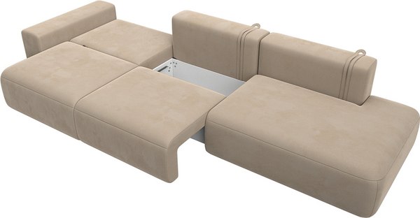 Диван Лига Диванов Лига-036 Модерн Лонг подлокотник слева / 121356L