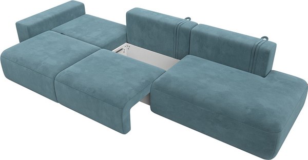 Диван Лига Диванов Лига-036 Модерн Лонг подлокотник слева / 121357L