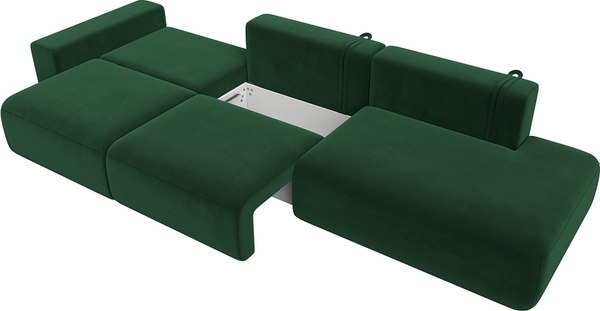 Диван Лига Диванов Лига-036 Модерн Лонг подлокотник слева / 121359L