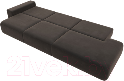 Диван Лига Диванов Лига-036 Модерн Лонг подлокотник слева / 121360L