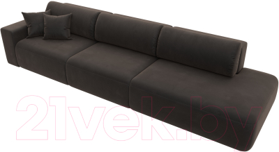 Диван Лига Диванов Лига-036 Модерн Лонг подлокотник слева / 121360L