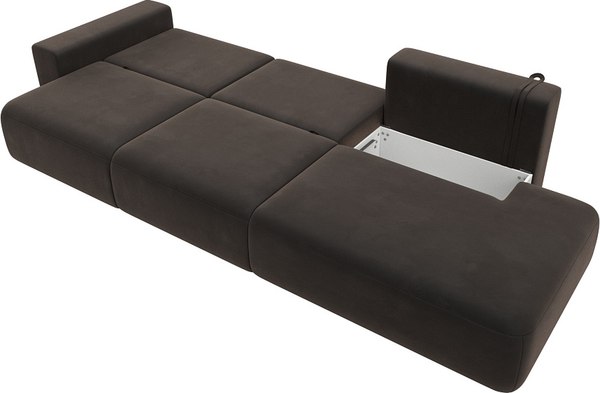 Диван Лига Диванов Лига-036 Модерн Лонг подлокотник слева / 121360L