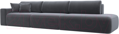 Диван Лига Диванов Лига-036 Модерн Лонг подлокотник слева / 121361L - фото