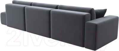 Диван Лига Диванов Лига-036 Модерн Лонг подлокотник слева / 121361L
