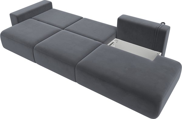 Диван Лига Диванов Лига-036 Модерн Лонг подлокотник слева / 121361L