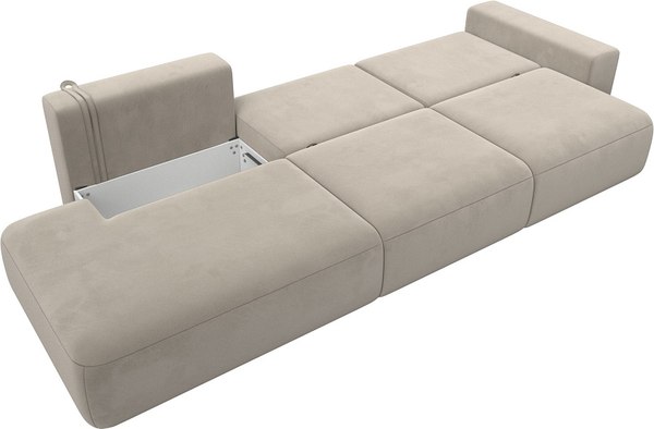 Диван Лига Диванов Лига-036 Модерн Лонг подлокотник справа / 121347