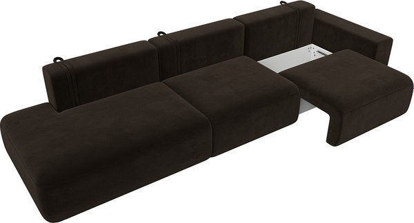 Диван Лига Диванов Лига-036 Модерн Лонг подлокотник справа / 121349