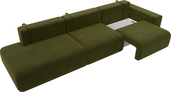 Диван Лига Диванов Лига-036 Модерн Лонг подлокотник справа / 121351