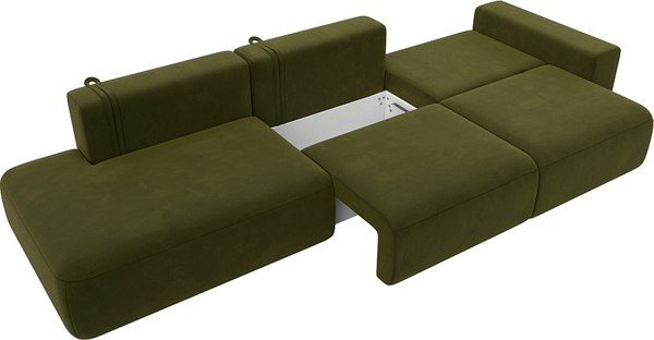 Диван Лига Диванов Лига-036 Модерн Лонг подлокотник справа / 121351