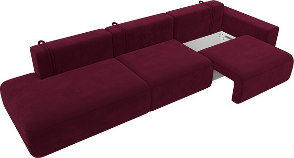 Диван Лига Диванов Лига-036 Модерн Лонг подлокотник справа / 121352