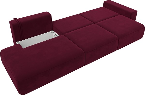 Диван Лига Диванов Лига-036 Модерн Лонг подлокотник справа / 121352