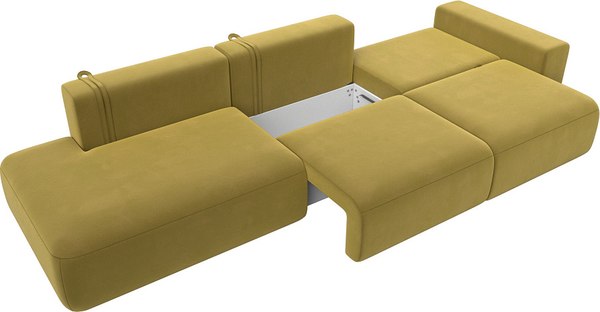 Диван Лига Диванов Лига-036 Модерн Лонг подлокотник справа / 121353