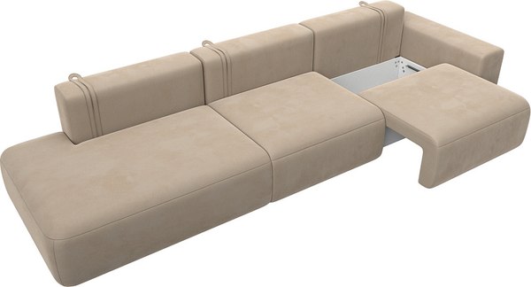 Диван Лига Диванов Лига-036 Модерн Лонг подлокотник справа / 121356