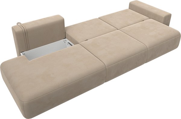 Диван Лига Диванов Лига-036 Модерн Лонг подлокотник справа / 121356