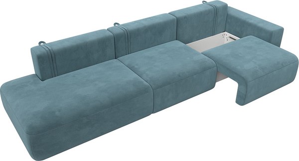 Диван Лига Диванов Лига-036 Модерн Лонг подлокотник справа / 121357