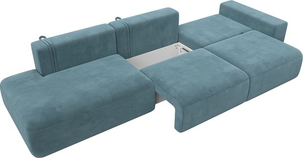 Диван Лига Диванов Лига-036 Модерн Лонг подлокотник справа / 121357