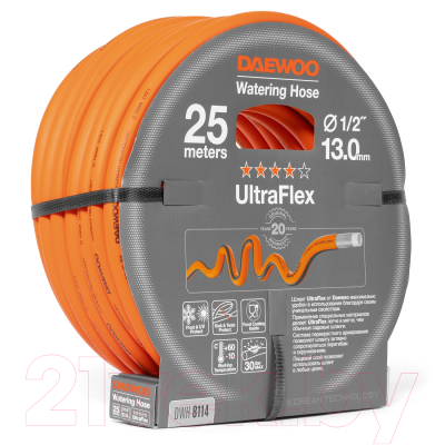Шланг поливочный Daewoo Power UltraFlex 1/2 