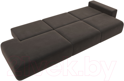 Диван Лига Диванов Лига-036 Модерн Лонг подлокотник справа / 121360