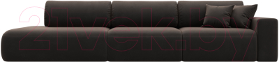 Диван Лига Диванов Лига-036 Модерн Лонг подлокотник справа / 121360