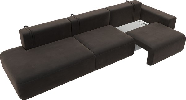 Диван Лига Диванов Лига-036 Модерн Лонг подлокотник справа / 121360