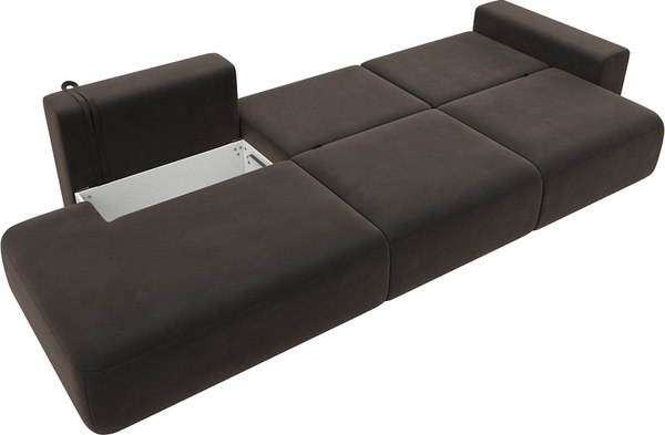 Диван Лига Диванов Лига-036 Модерн Лонг подлокотник справа / 121360