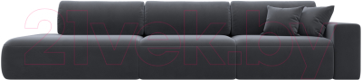 Диван Лига Диванов Лига-036 Модерн Лонг подлокотник справа / 121361