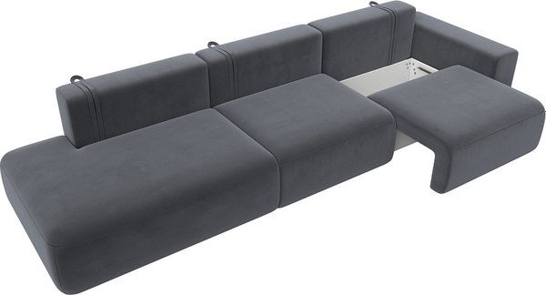 Диван Лига Диванов Лига-036 Модерн Лонг подлокотник справа / 121361