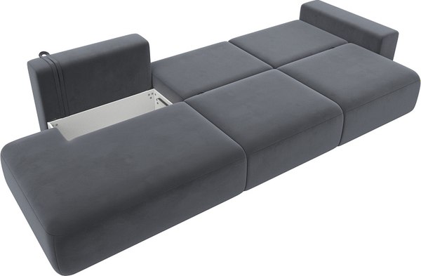 Диван Лига Диванов Лига-036 Модерн Лонг подлокотник справа / 121361