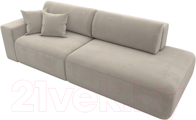 Диван Лига Диванов Лига-036 Модерн подлокотник слева / 121330L