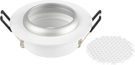 Точечный светильник ЭРА KL109 WH/SL / Б0061829