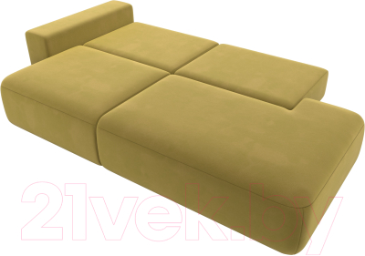 Диван Лига Диванов Лига-036 Модерн подлокотник слева / 121336L 