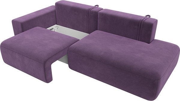 Диван Лига Диванов Лига-036 Модерн подлокотник слева / 121338L 