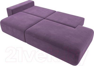 Диван Лига Диванов Лига-036 Модерн подлокотник слева / 121338L 